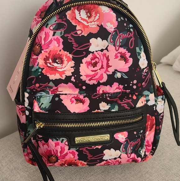 Mint Condition JUICY COURTURE Mini Backpack - Picture 1 of 5